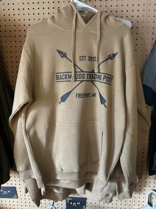 Backwoods Hoodie - Light Brown
